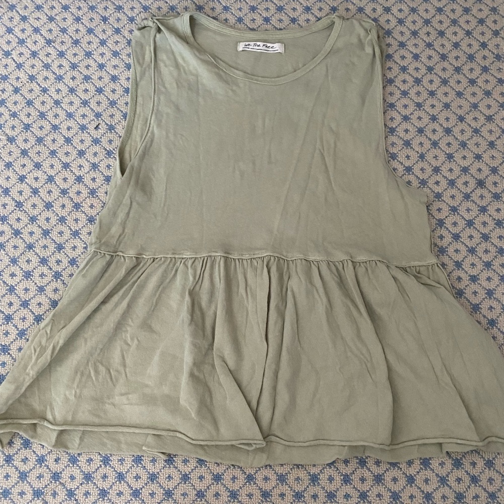 free people peplum top